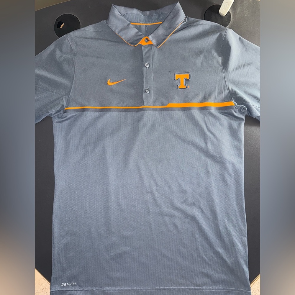 Nike Dri Fit Tennessee Volunteers - Short Sleeve Polo - Medium